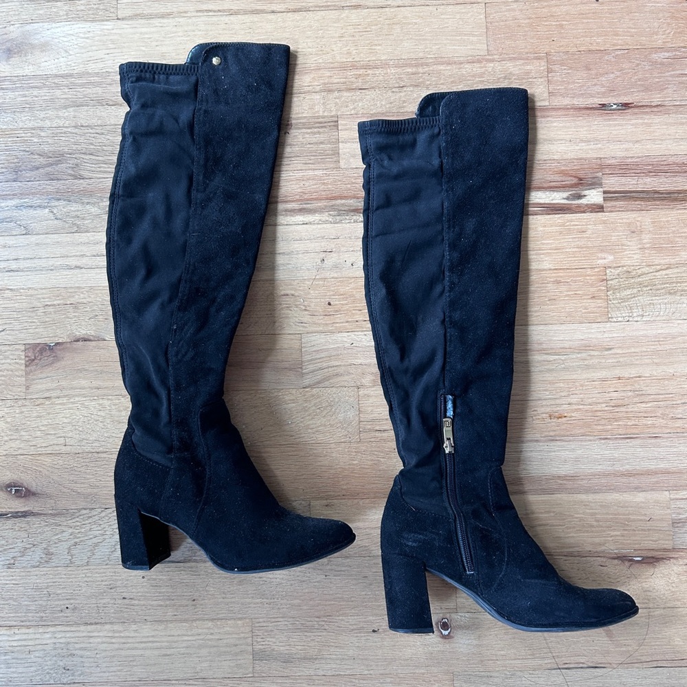 Liz Claiborne Black Over-the-Knee Boots Size 6 Great condition